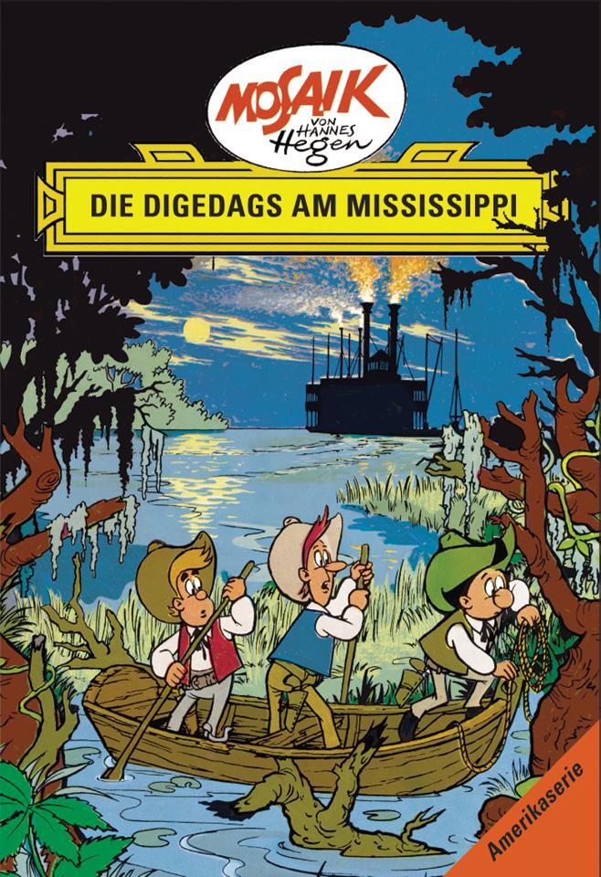 Cover: 9783730218747 | Die Digedags, Amerikaserie 02. Die Digedags am Mississippi | Dräger