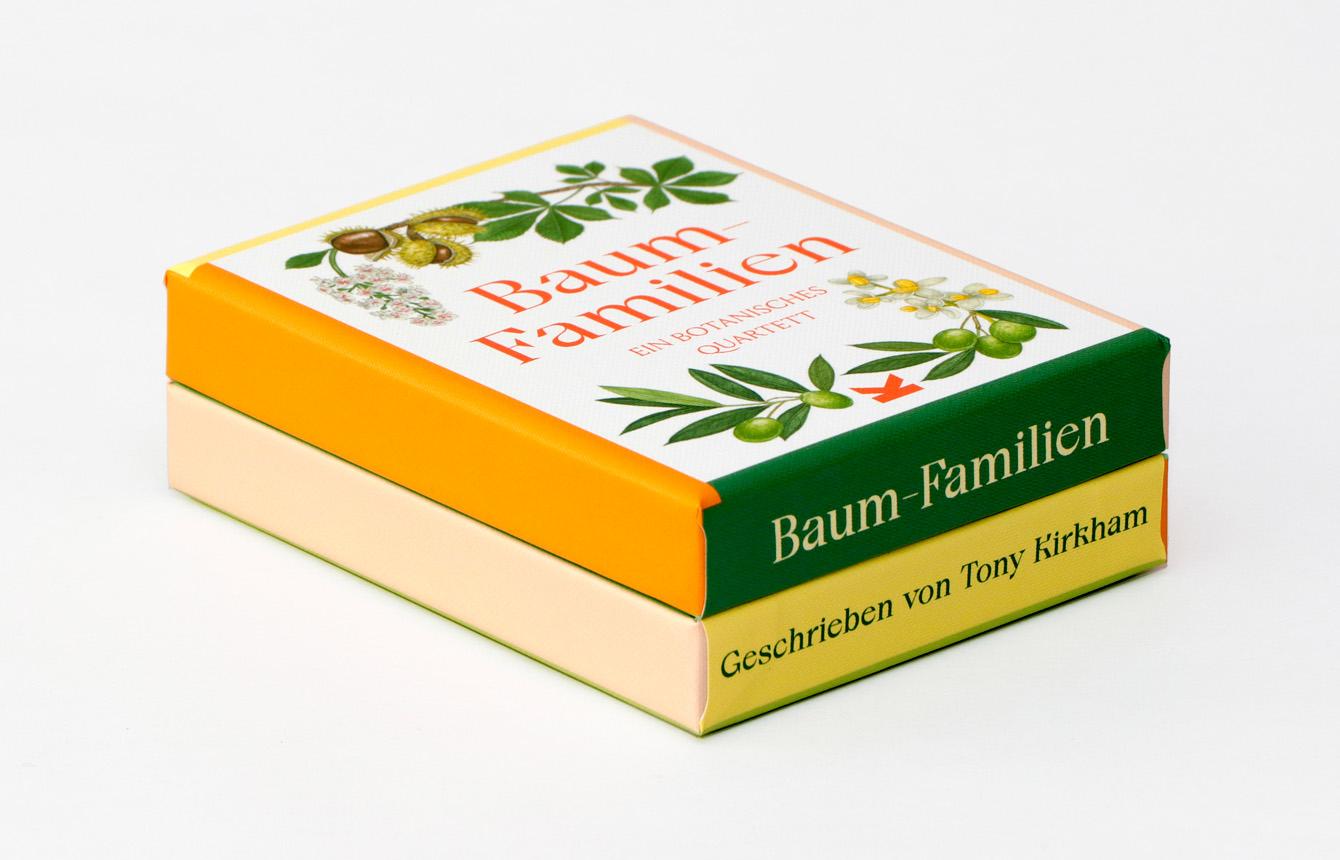 Bild: 9783962441876 | Baum-Familien | Ein botanisches Quartettspiel | Tony Kirkham | Buch