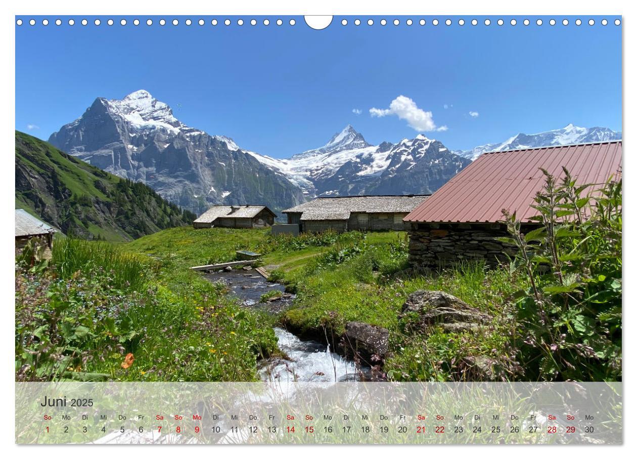 Bild: 9783457236611 | Alpenauszeit - Die Berghütten unserer Alpen (Wandkalender 2025 DIN...