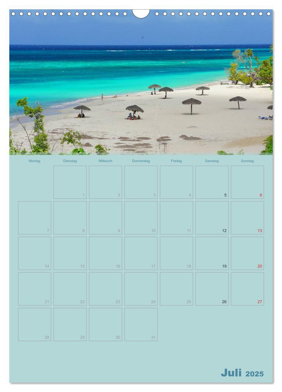 Bild: 9783457049389 | Karibik - Sonne, Strand und Palmen (Wandkalender 2025 DIN A3 hoch),...