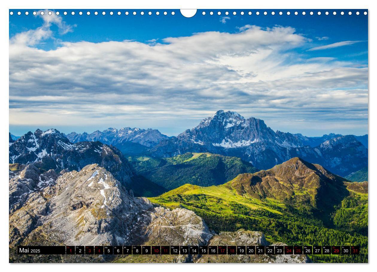 Bild: 9783435452767 | Lagazuoi Dolomiten (Wandkalender 2025 DIN A3 quer), CALVENDO...