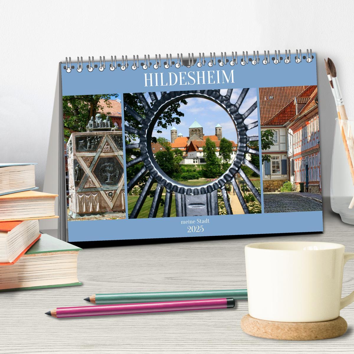 Bild: 9783383775451 | Hildesheim meine Stadt (Tischkalender 2025 DIN A5 quer), CALVENDO...