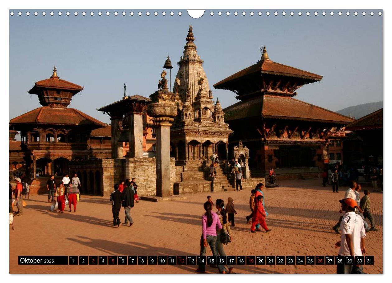 Bild: 9783435740185 | Nepal (Wandkalender 2025 DIN A3 quer), CALVENDO Monatskalender | 2025