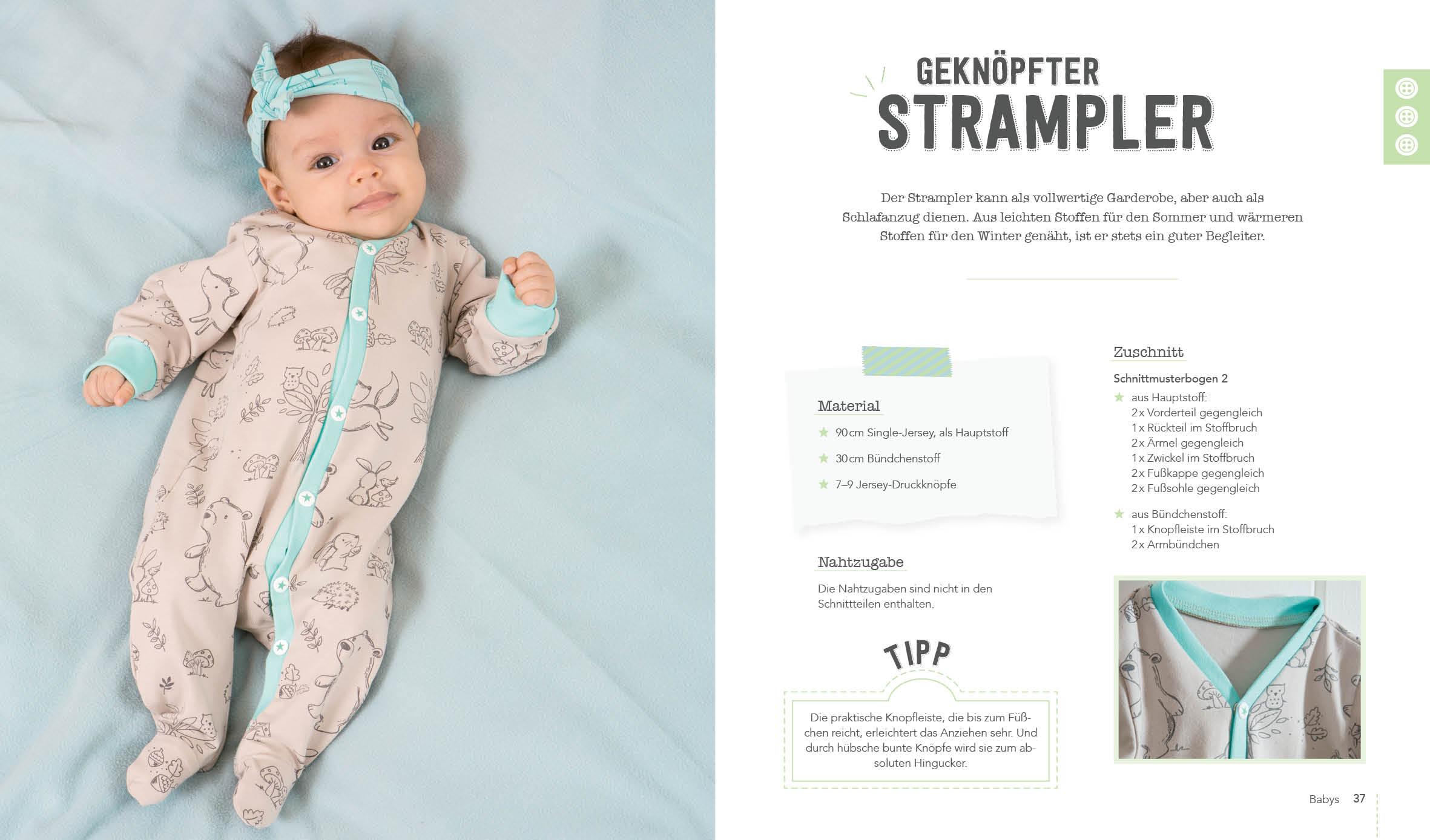 Bild: 9783745901801 | Best of Jersey - Baby- und Kindermode nähen | Von Größe 44 - 164