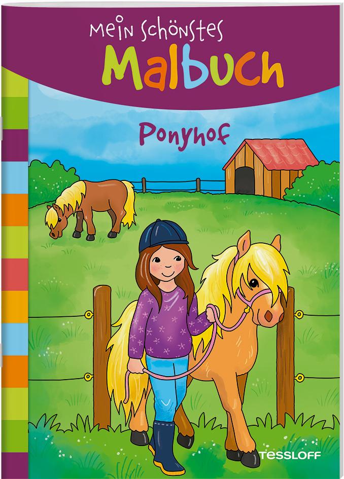 Cover: 9783788645700 | Mein schönstes Malbuch. Ponyhof | Malen für Kinder ab 5 Jahren | 32 S.