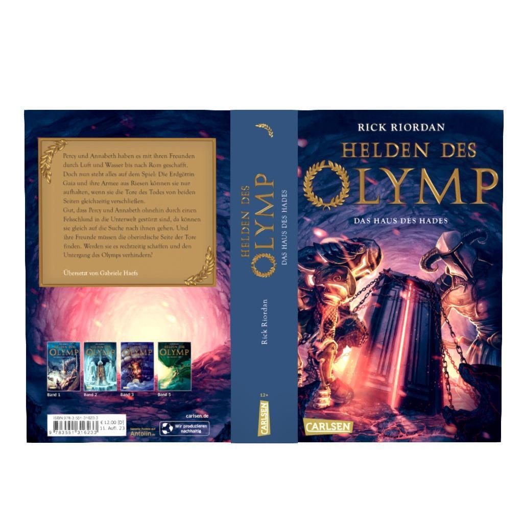 Bild: 9783551316233 | Helden des Olymp 4: Das Haus des Hades | Rick Riordan | Taschenbuch