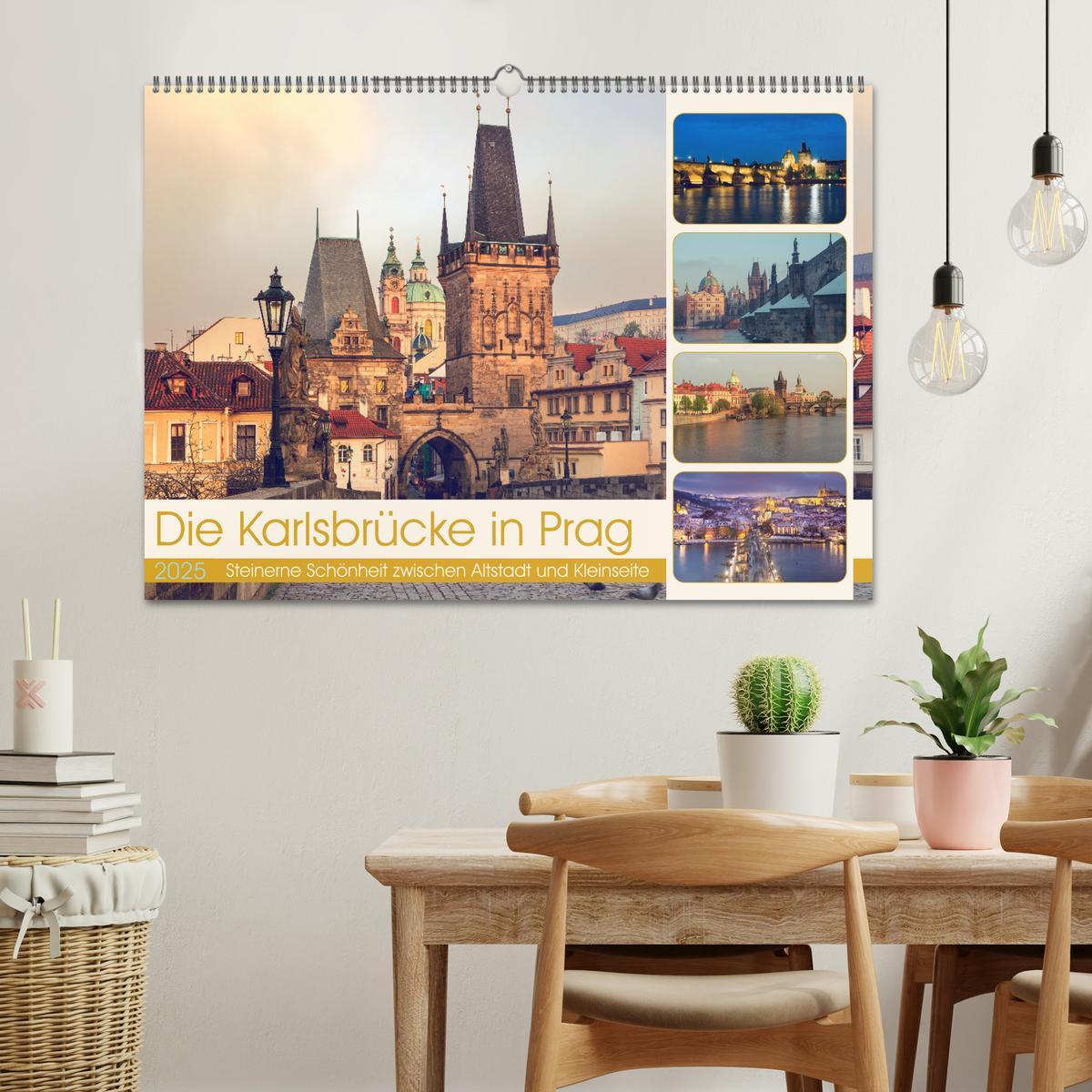 Bild: 9783383917165 | Die Karlsbrücke in Prag (Wandkalender 2025 DIN A2 quer), CALVENDO...