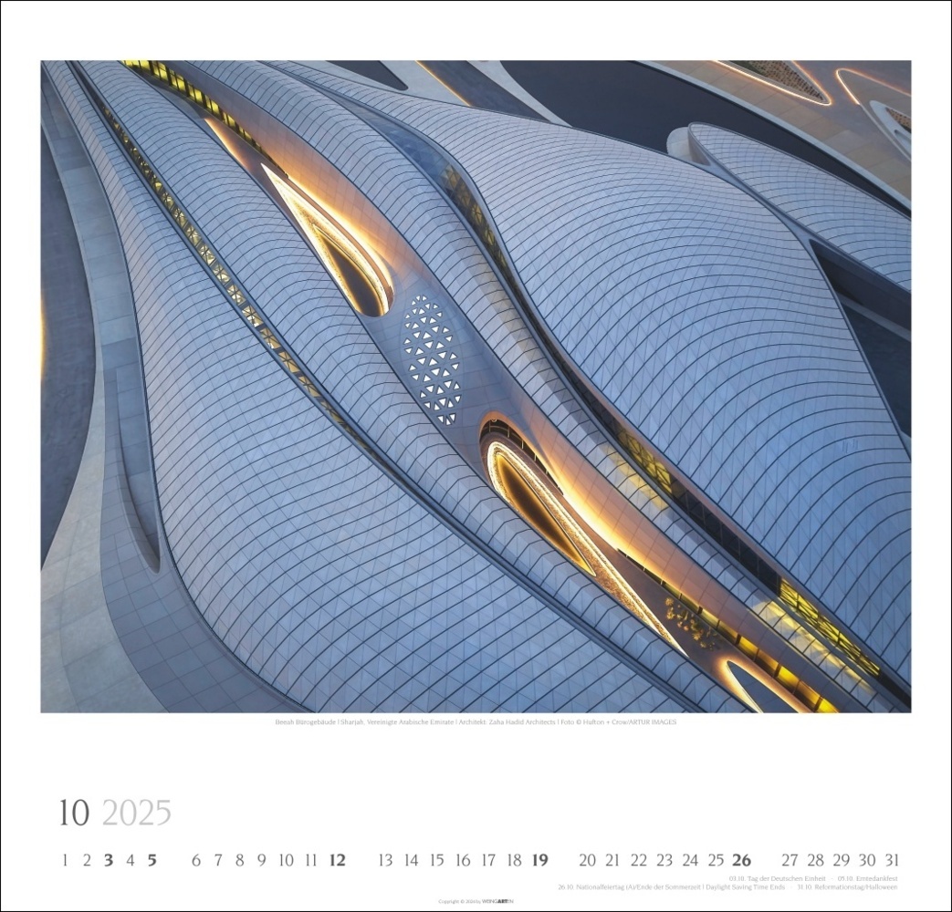 Bild: 9783839900338 | Moderne Architektur Kalender 2025 | Kalender | Spiralbindung | 14 S.