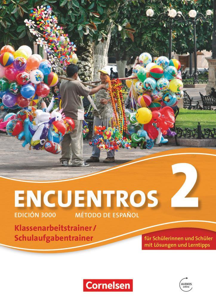 Cover: 9783060214365 | Encuentros 02. Schulaufgaben- und Klassenarbeitstrainer | Weber-Bleyle