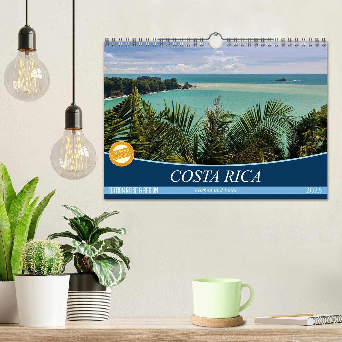 Bild: 9783435632046 | COSTA RICA Farben und Licht (Wandkalender 2025 DIN A4 quer),...