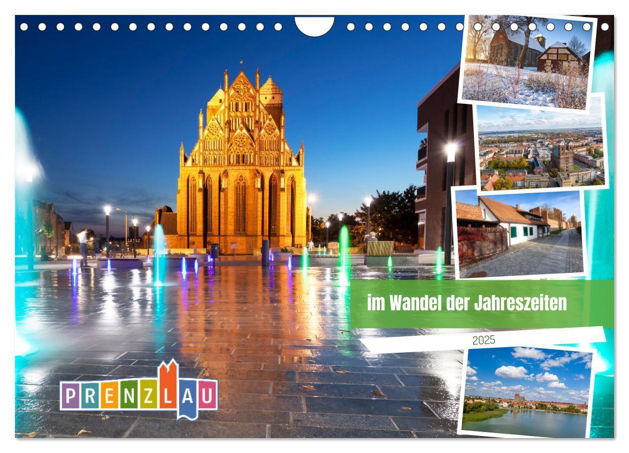 Cover: 9783435617784 | Prenzlau - im Wandel der Jahreszeiten (Wandkalender 2025 DIN A4...