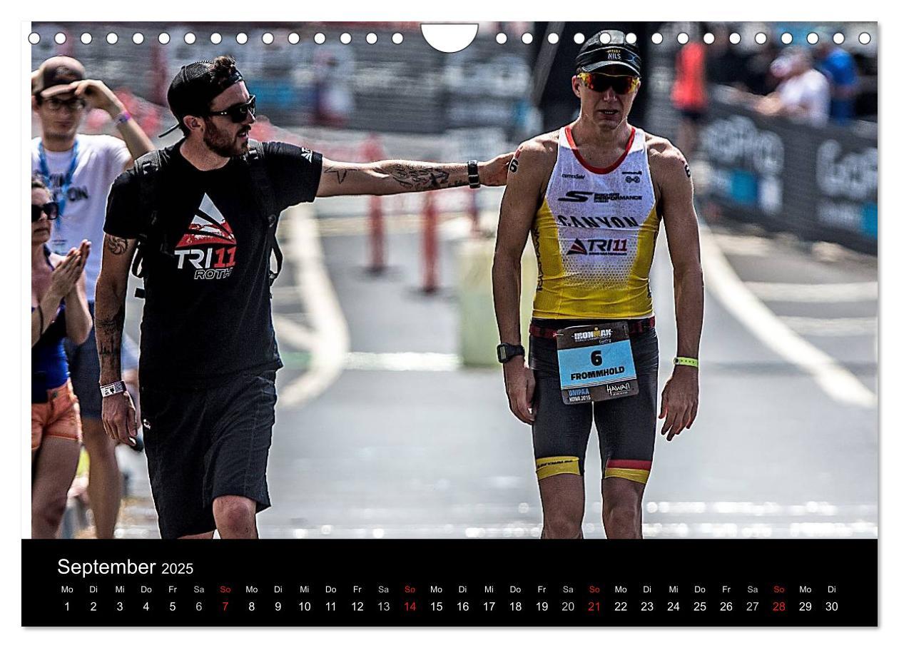 Bild: 9783435507825 | TRIATHLON 2025 (Wandkalender 2025 DIN A4 quer), CALVENDO...