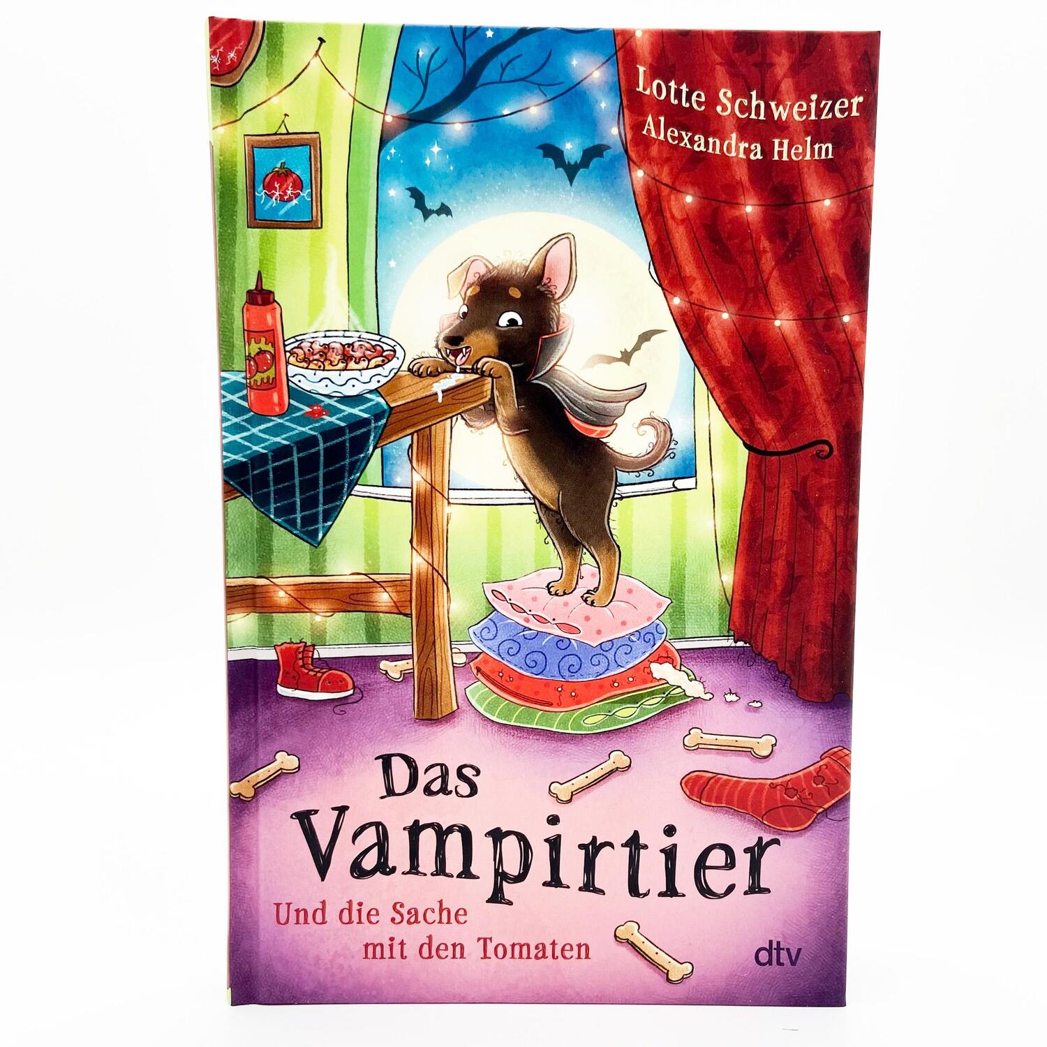 Bild: 9783423764483 | Das Vampirtier und die Sache mit den Tomaten | Lotte Schweizer | Buch