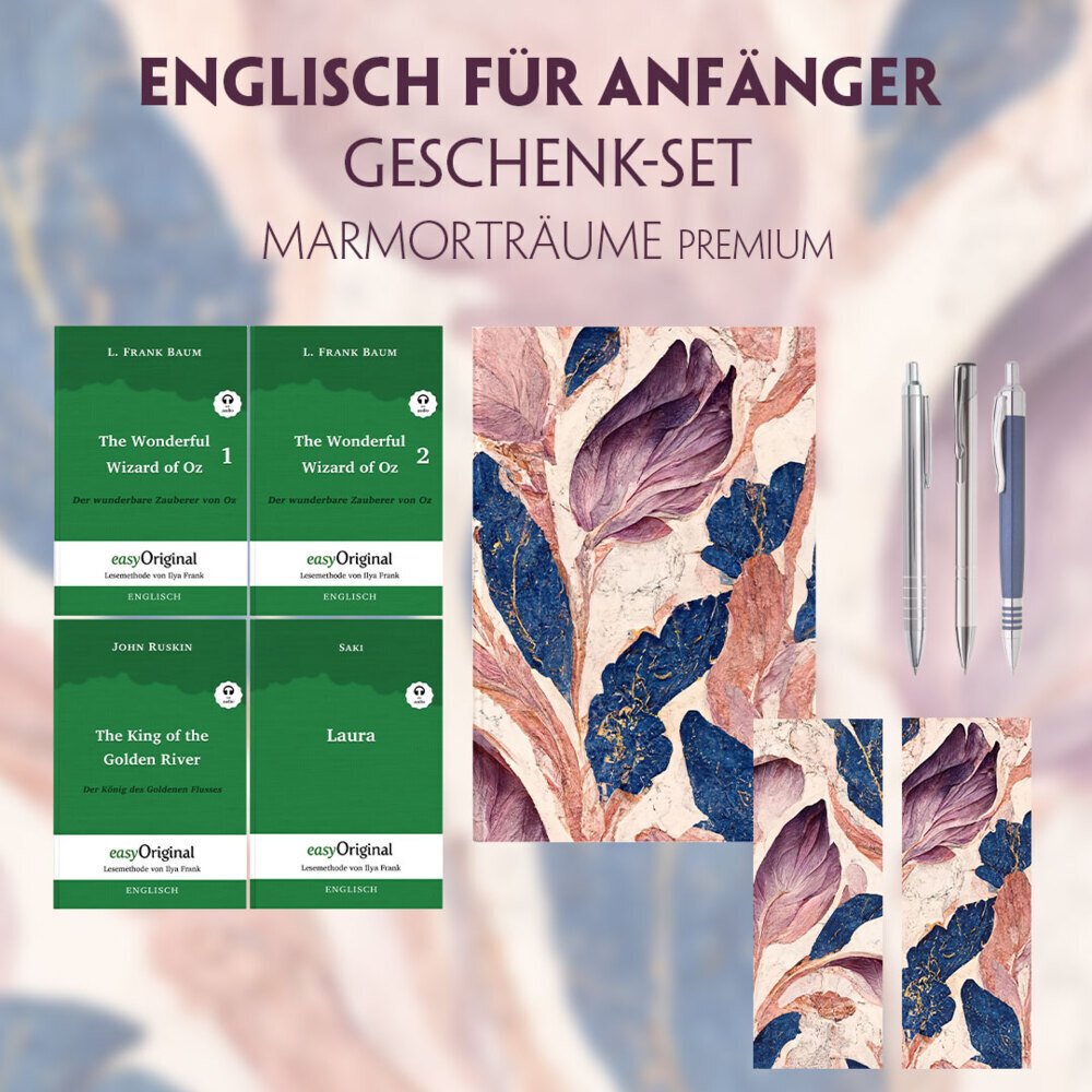 Cover: 9783991128915 | Englisch für Anfänger Geschenkset - 4 Bücher (mit Audio-Online) +...