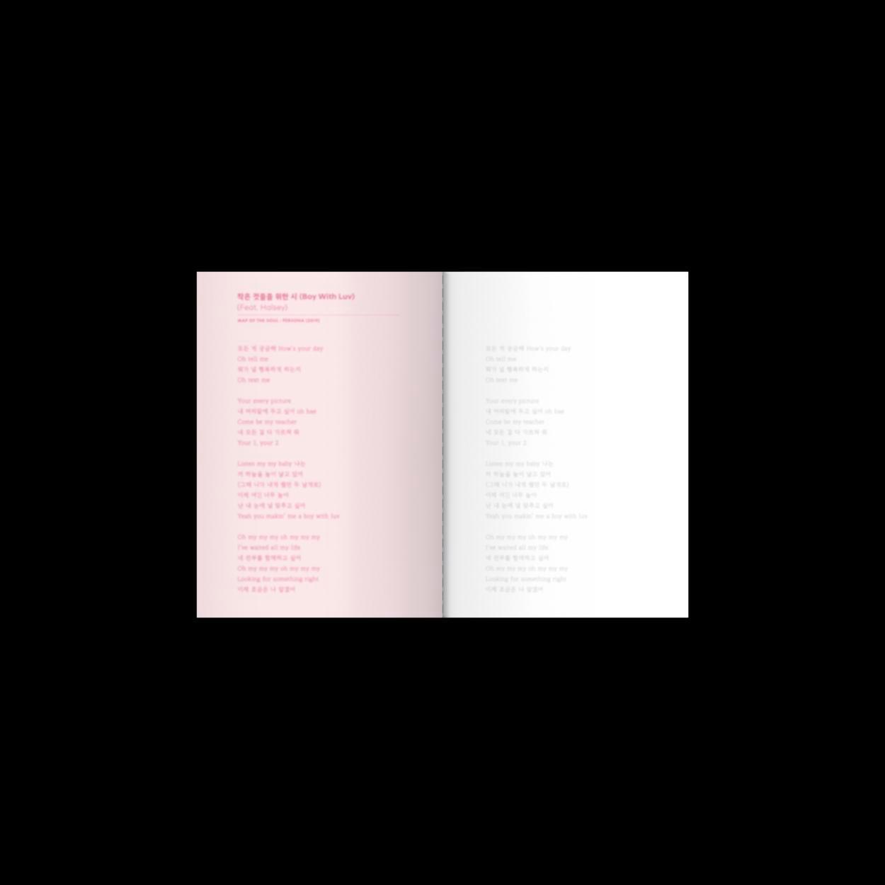 Bild: 9791190996426 | BTS Lyrics Inside Vol. 1 | Buch | 180 S. | Englisch | 2024