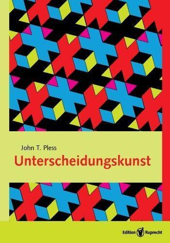 Cover: 9783846901915 | Unterscheidungskunst | [kein Untertitel] | John T Pless | Taschenbuch