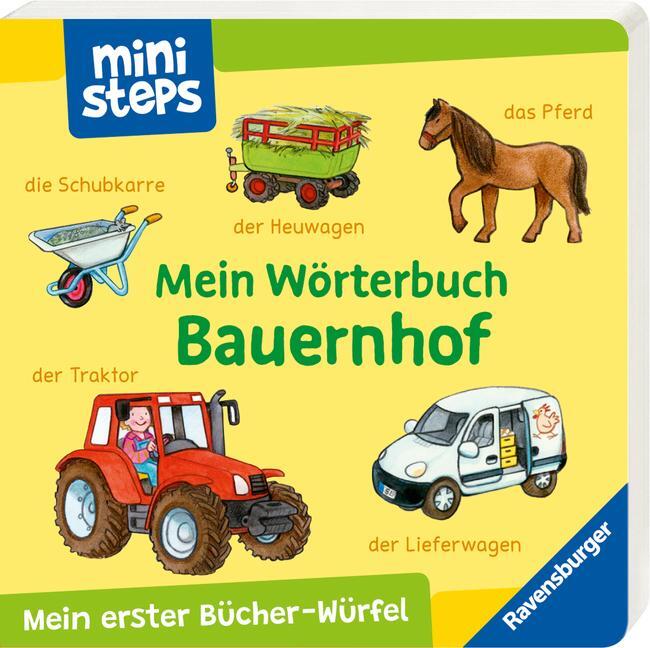 Bild: 9783473317714 | ministeps: Mein erster Bücher-Würfel: Meine ersten Wörter (Bücher-Set)