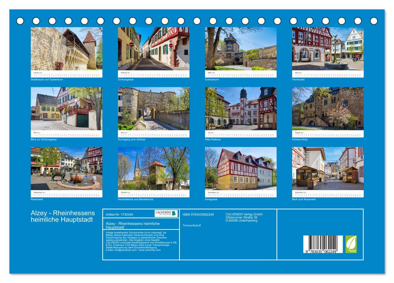 Bild: 9783435062249 | Alzey - Rheinhessens heimliche Hauptstadt (Tischkalender 2025 DIN...