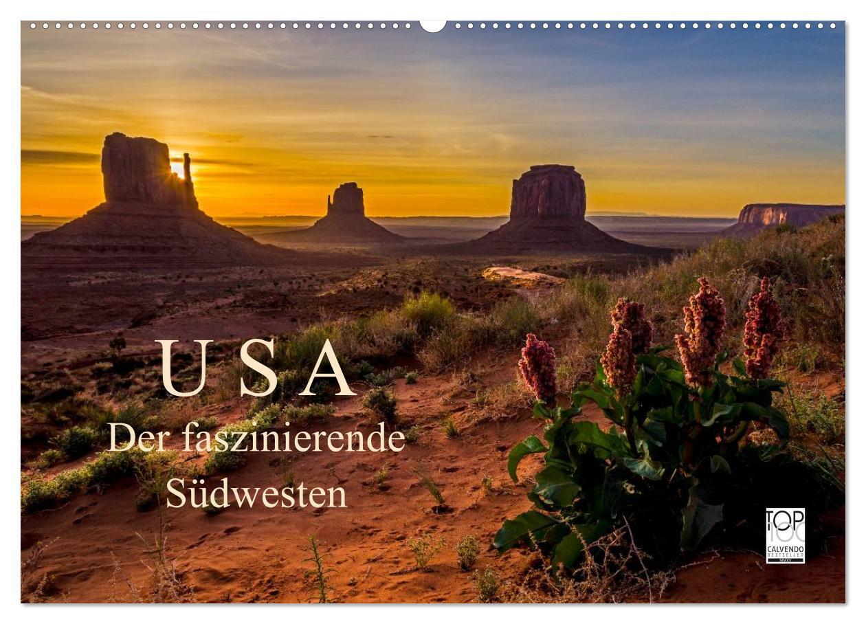 Cover: 9783435683536 | USA Der faszinierende Südwesten (Wandkalender 2025 DIN A2 quer),...