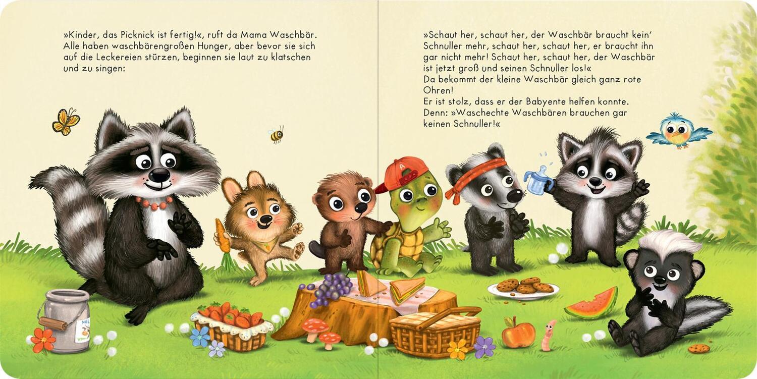 Bild: 9783845837147 | Der Baby Waschbär braucht keinen Schnuller mehr | Britta Sabbag | Buch