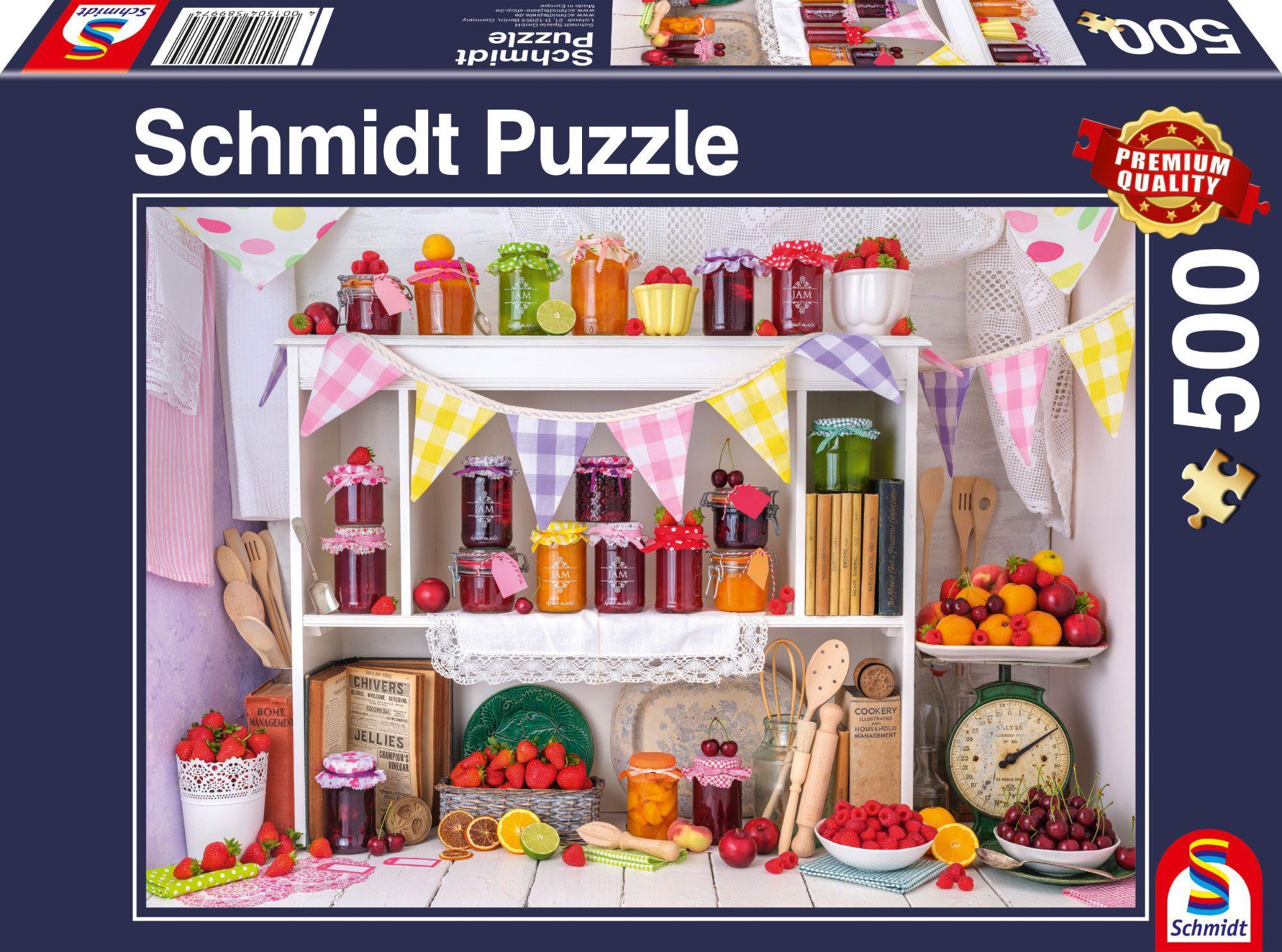 Cover: 4001504589974 | Marmeladen. 500 Teile | Erwachsenenpuzzle | Spiel | 58997 | Deutsch