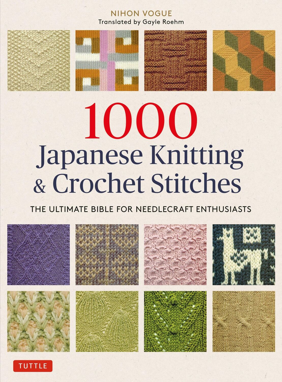 Cover: 9784805315194 | 1000 Japanese Knitting &amp; Crochet Stitches | Nihon Vogue | Taschenbuch