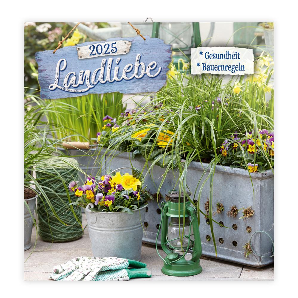 Cover: 9783988021946 | Trötsch Broschürenkalender Landliebe 2025 | Wandplaner | KG | Kalender