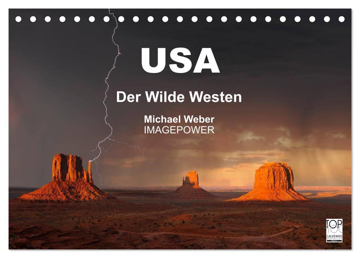 Cover: 9783435799435 | USA - Der Wilde Westen (Tischkalender 2025 DIN A5 quer), CALVENDO...