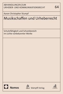 Cover: 9783756004775 | Musikschaffen und Urheberrecht | Aaron Christopher Stumpf | Buch