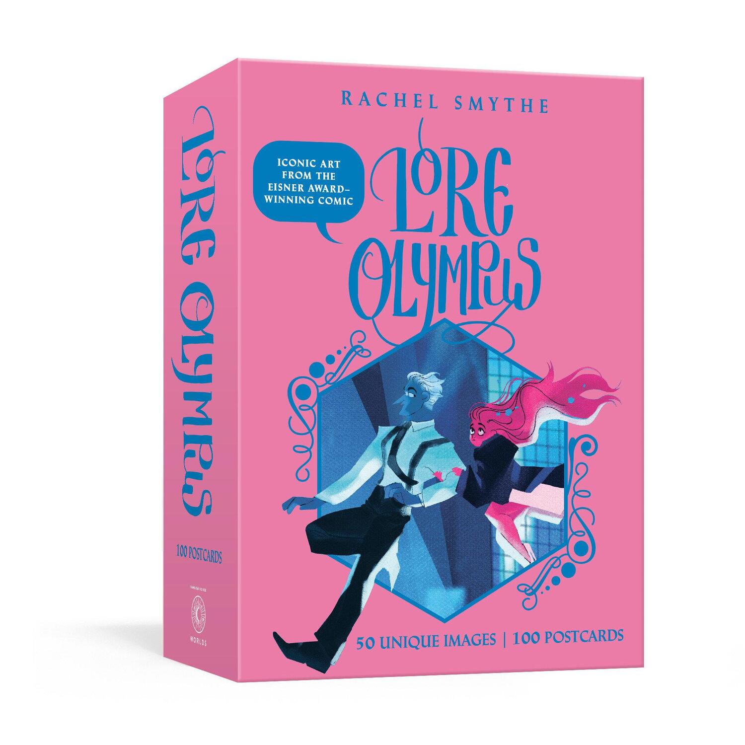 Cover: 9780593798287 | Lore Olympus Postcards | 50 Unique Images / 100 Postcards | Smythe