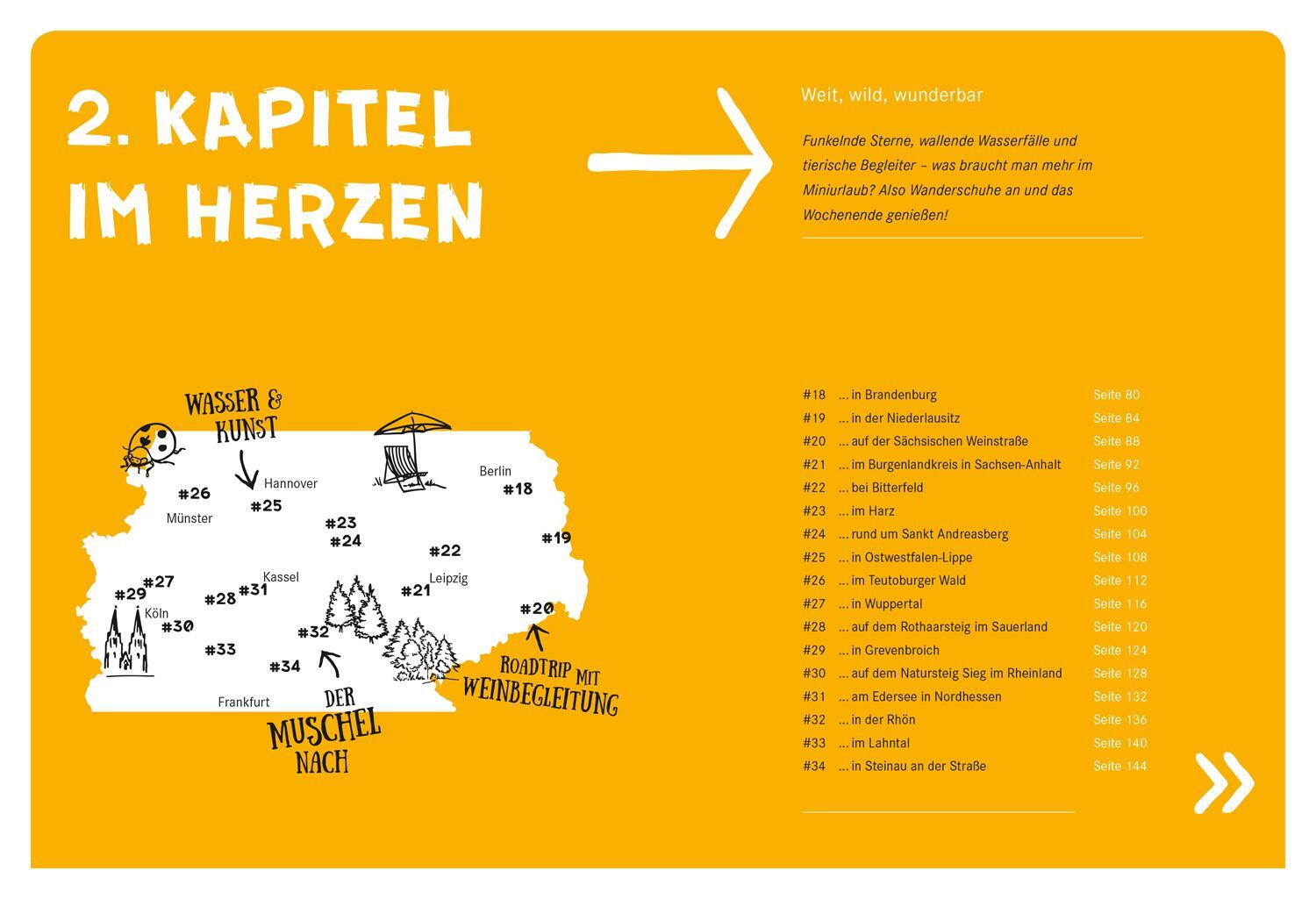 Bild: 9783616031002 | 52 kleine & große Eskapaden - Miniurlaube in Deutschland | Taschenbuch