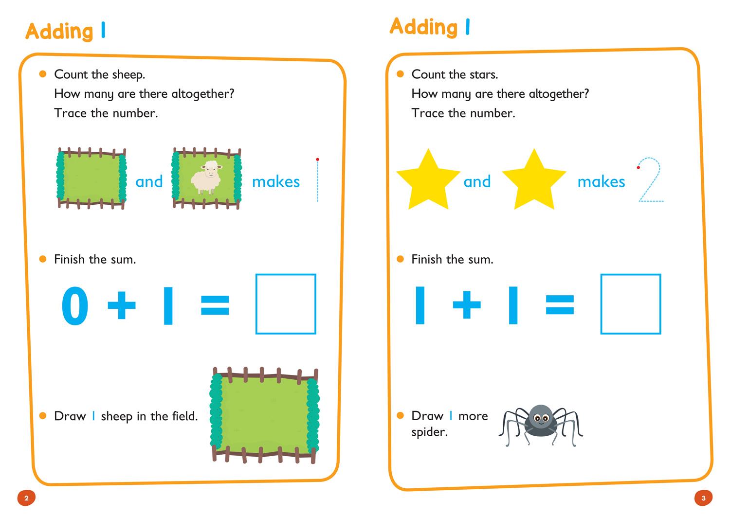 Bild: 9780008212940 | First Sums Age 3-5 Wipe Clean Activity Book | Ideal for Home Learning