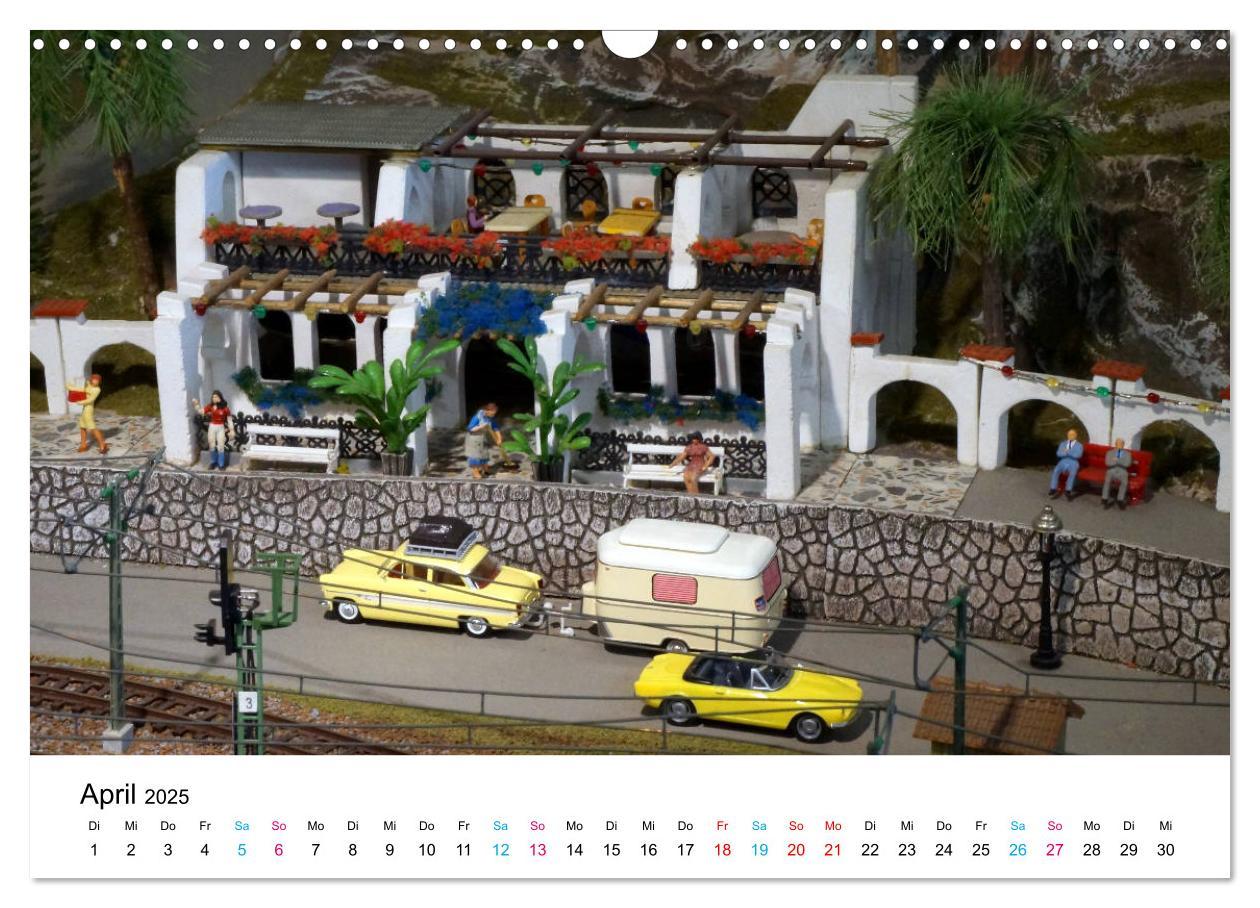 Bild: 9783435120604 | Bella Italia im Modell (Wandkalender 2025 DIN A3 quer), CALVENDO...