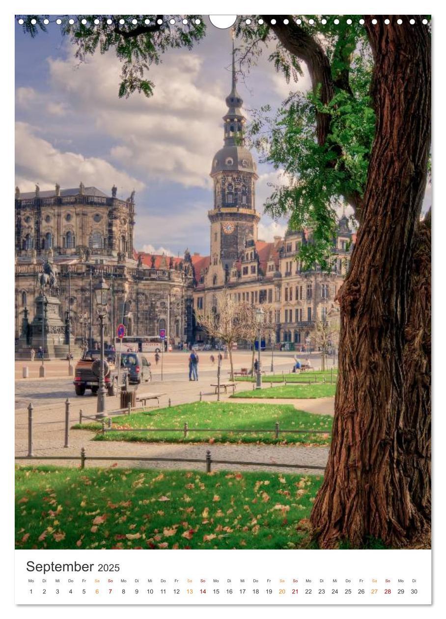 Bild: 9783435881420 | Highlights in Dresden (Wandkalender 2025 DIN A3 hoch), CALVENDO...