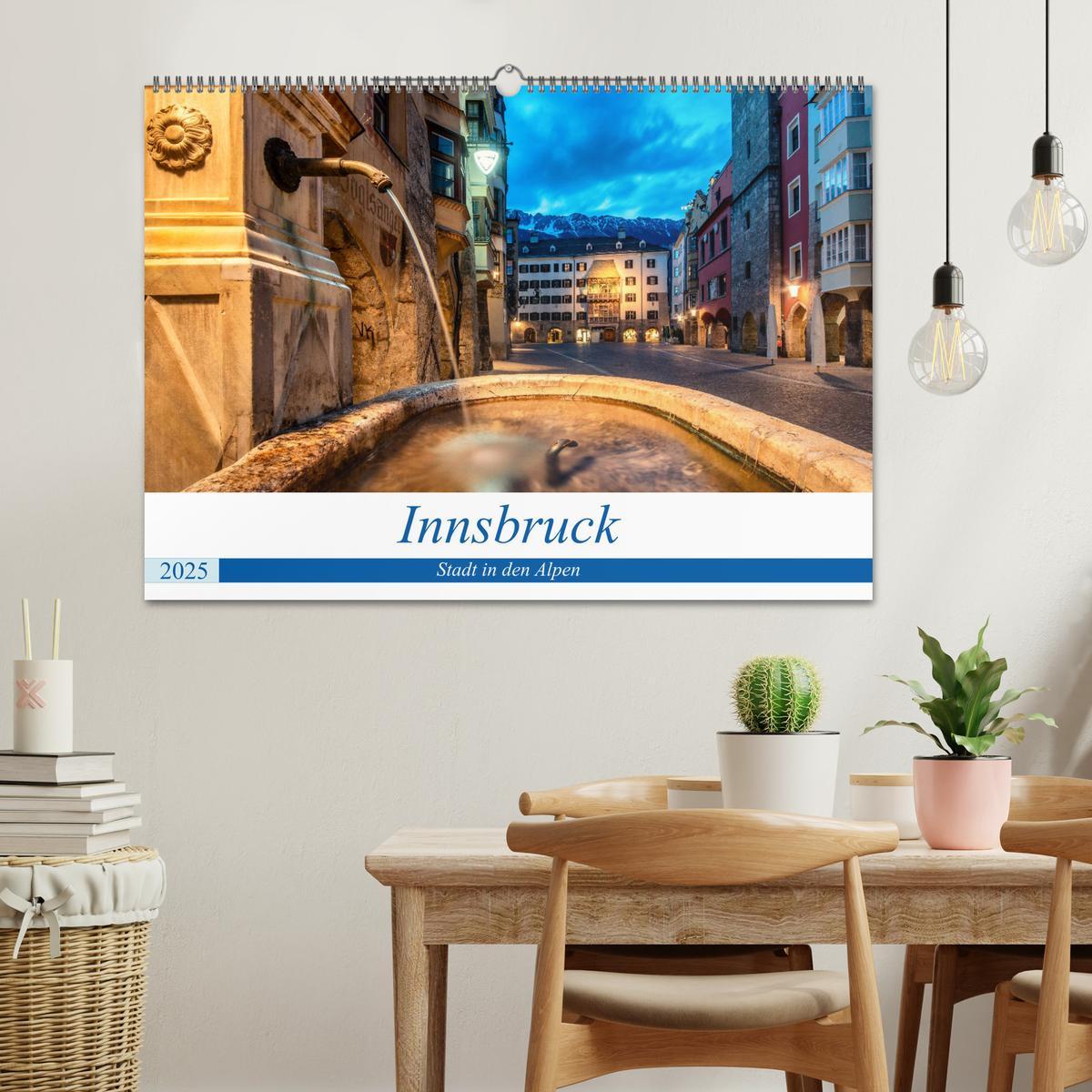 Bild: 9783435133659 | Innsbruck - Stadt in den Alpen (Wandkalender 2025 DIN A2 quer),...