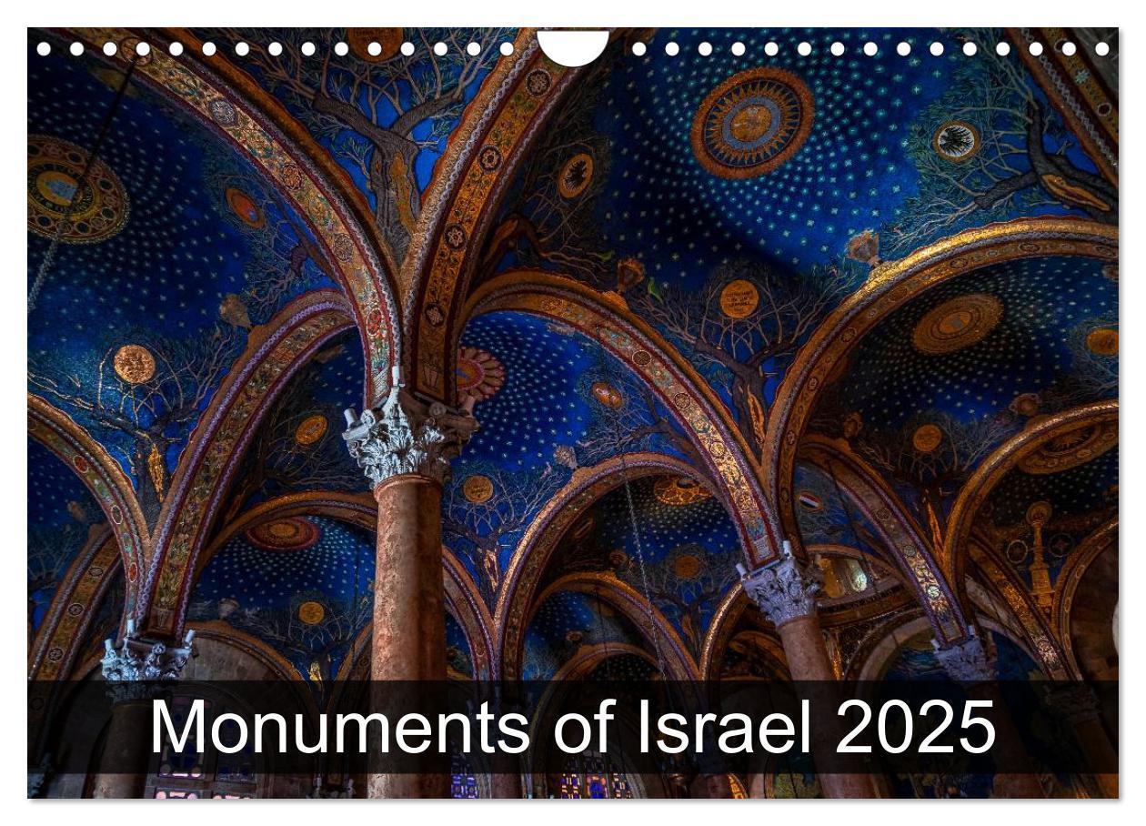 Cover: 9781325962112 | Monuments of Israel 2025 (Wall Calendar 2025 DIN A4 landscape),...