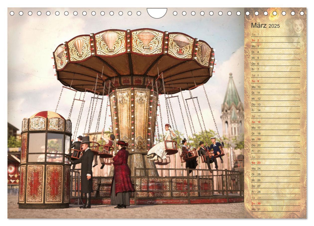 Bild: 9783383838538 | Steampunk Carnival (Wandkalender 2025 DIN A4 quer), CALVENDO...