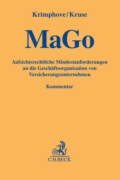 Cover: 9783406714740 | MaGo/Aufsichtsrechtliche Mindestanforderungen an die...