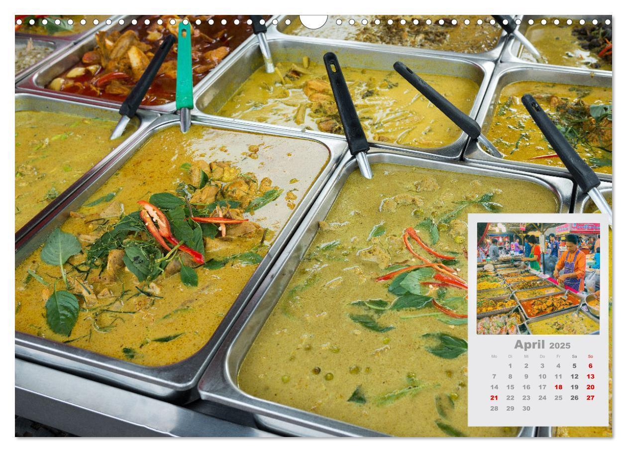 Bild: 9783435085118 | ASIA STREET FOOD - So schmeckt Asien (Wandkalender 2025 DIN A3...