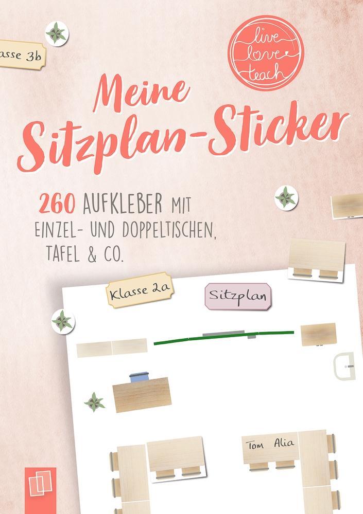 Cover: 9783834644275 | Meine Sitzplansticker "live - love - teach" | Stück | Live-love-teach