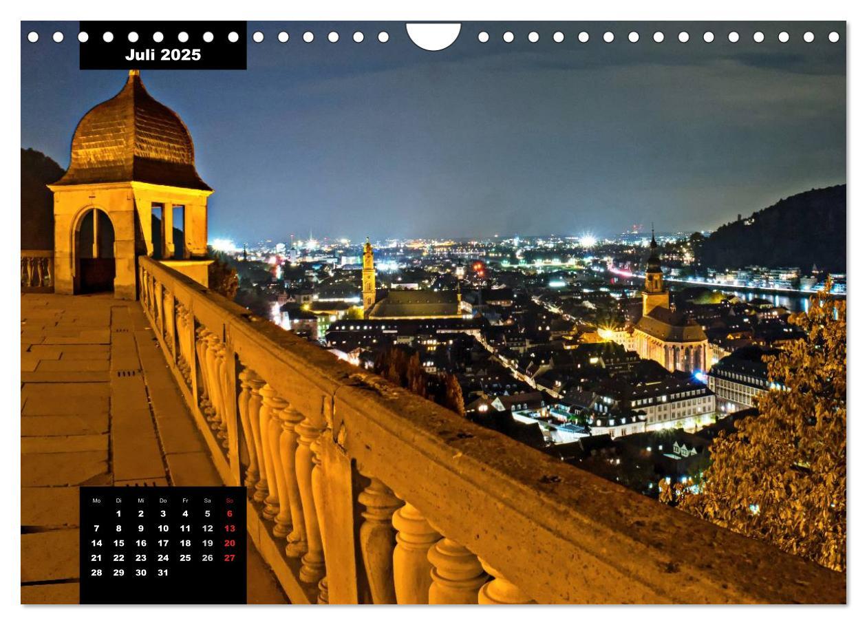 Bild: 9783435621347 | City Lights - Lichter der Nacht (Wandkalender 2025 DIN A4 quer),...