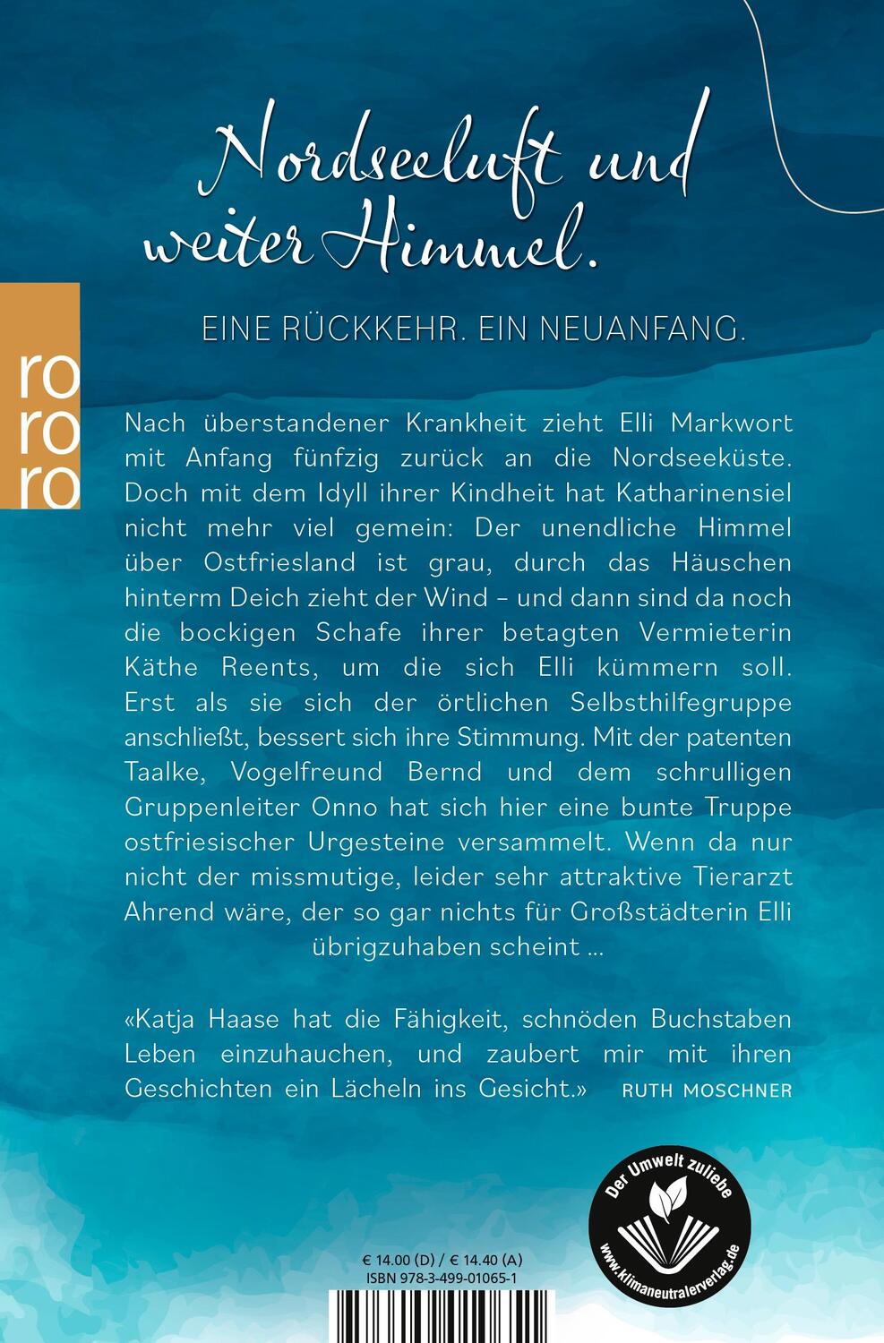 Rückseite: 9783499010651 | Ein Jahr hinterm Deich | Ein berührender &amp; humorvoller Nordsee-Roman