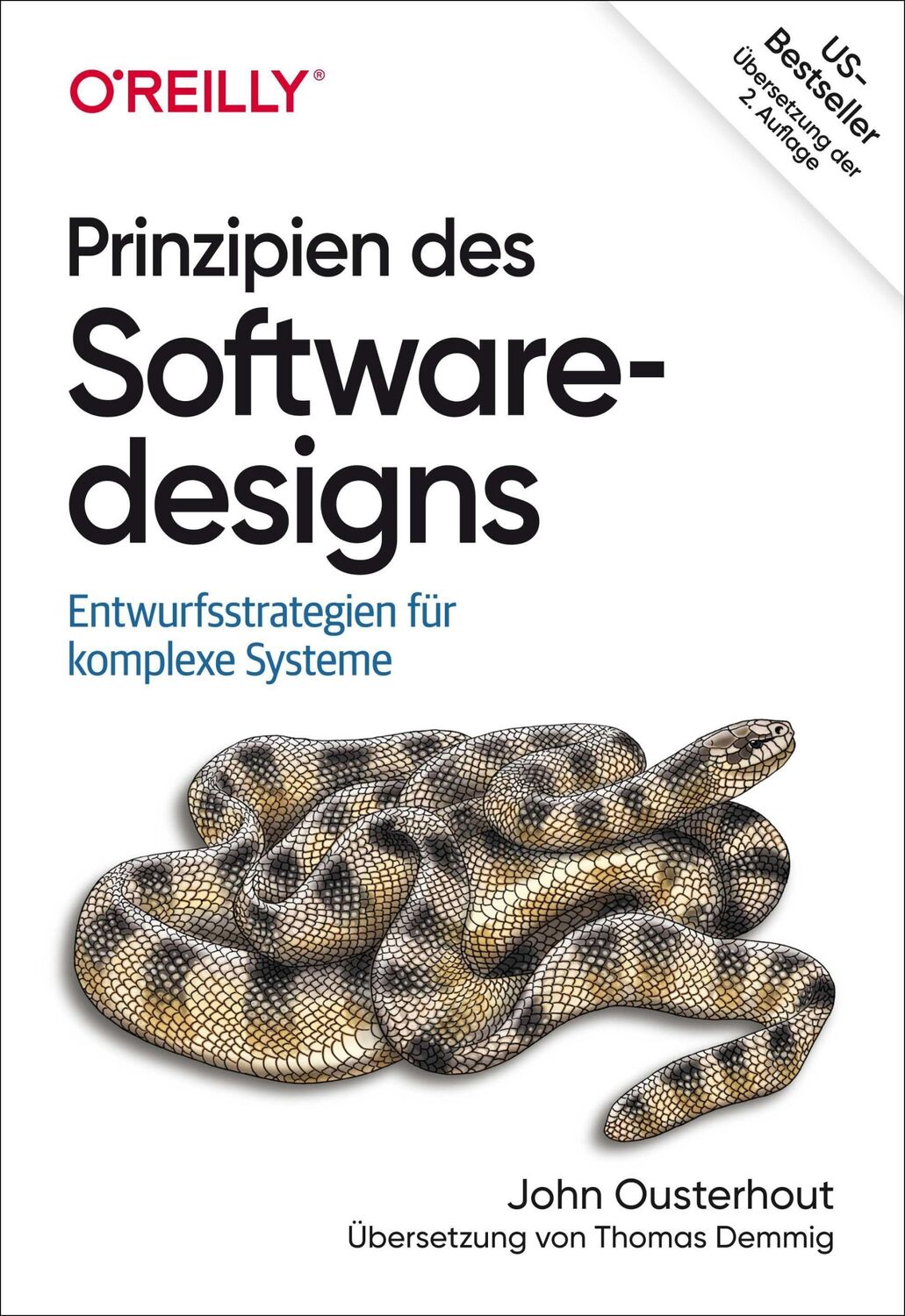 Cover: 9783960091592 | Prinzipien des Softwaredesigns | John Ousterhout | Taschenbuch | 2021