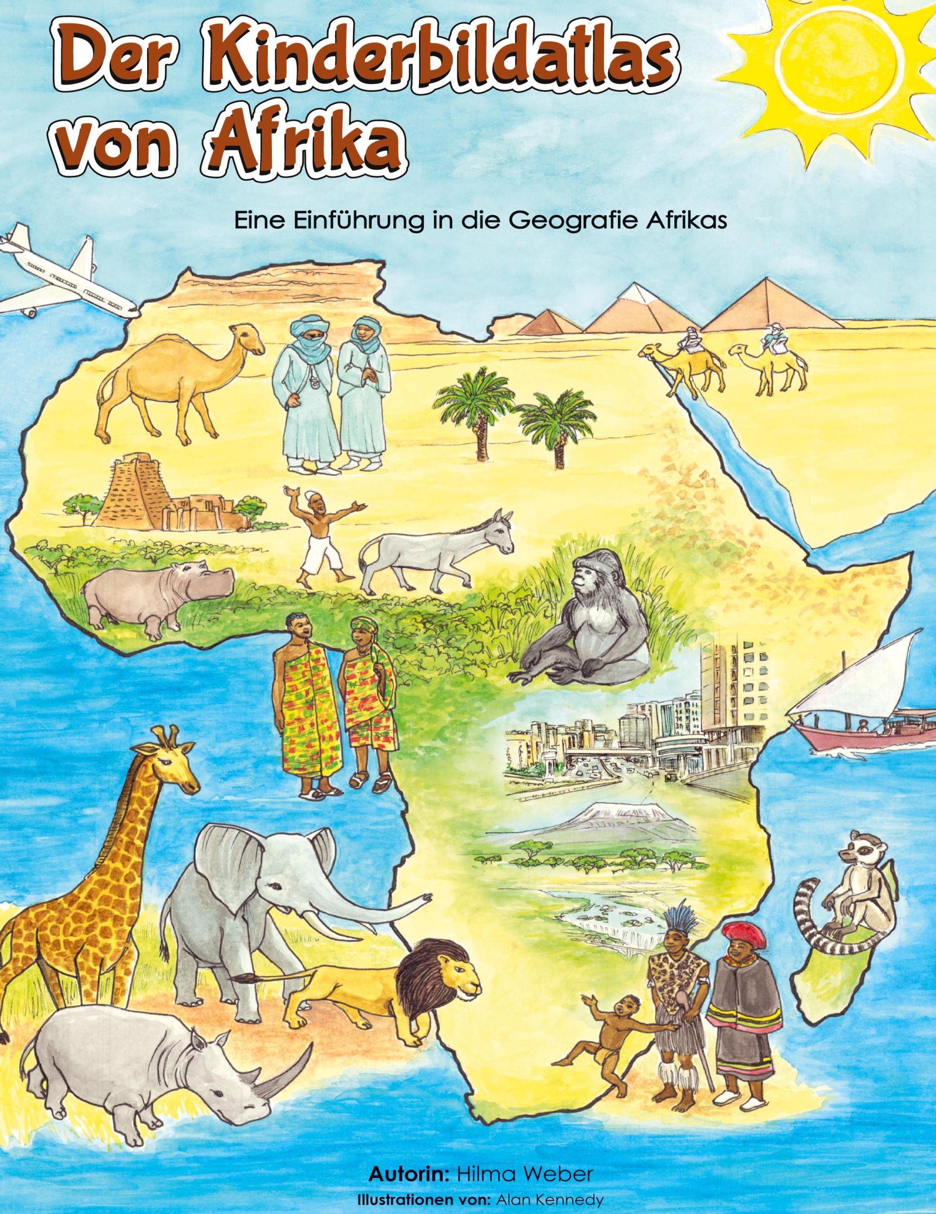 Cover: 9783952612910 | Die Kinderbildatlas von Afrika | Hilma Weber | Buch | Englisch | 2024