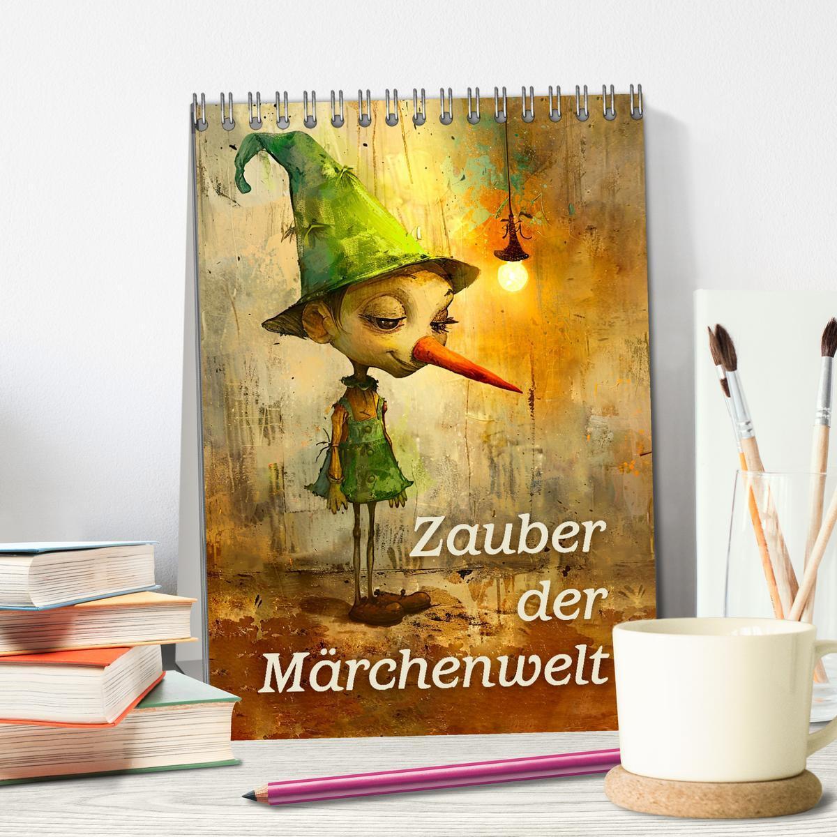 Bild: 9783457130285 | Zauber der Märchenwelt (Tischkalender 2025 DIN A5 hoch), CALVENDO...