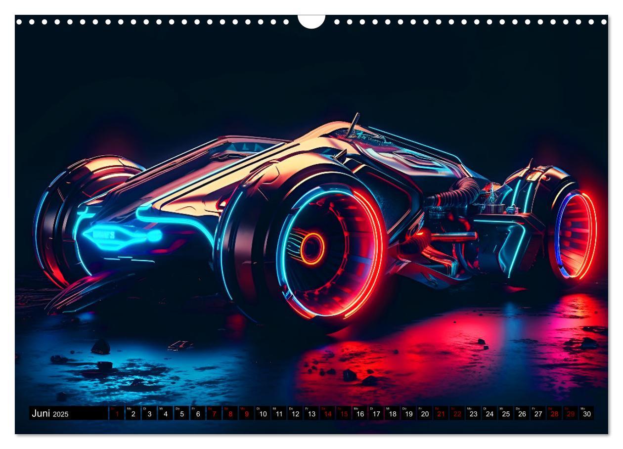 Bild: 9783383908538 | Future Vision Cars-Studio Art (Wandkalender 2025 DIN A3 quer),...