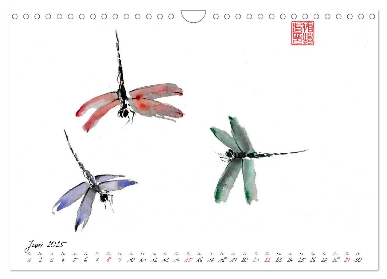 Bild: 9783435623990 | Asiatische Tuschmalerei (Wandkalender 2025 DIN A4 quer), CALVENDO...