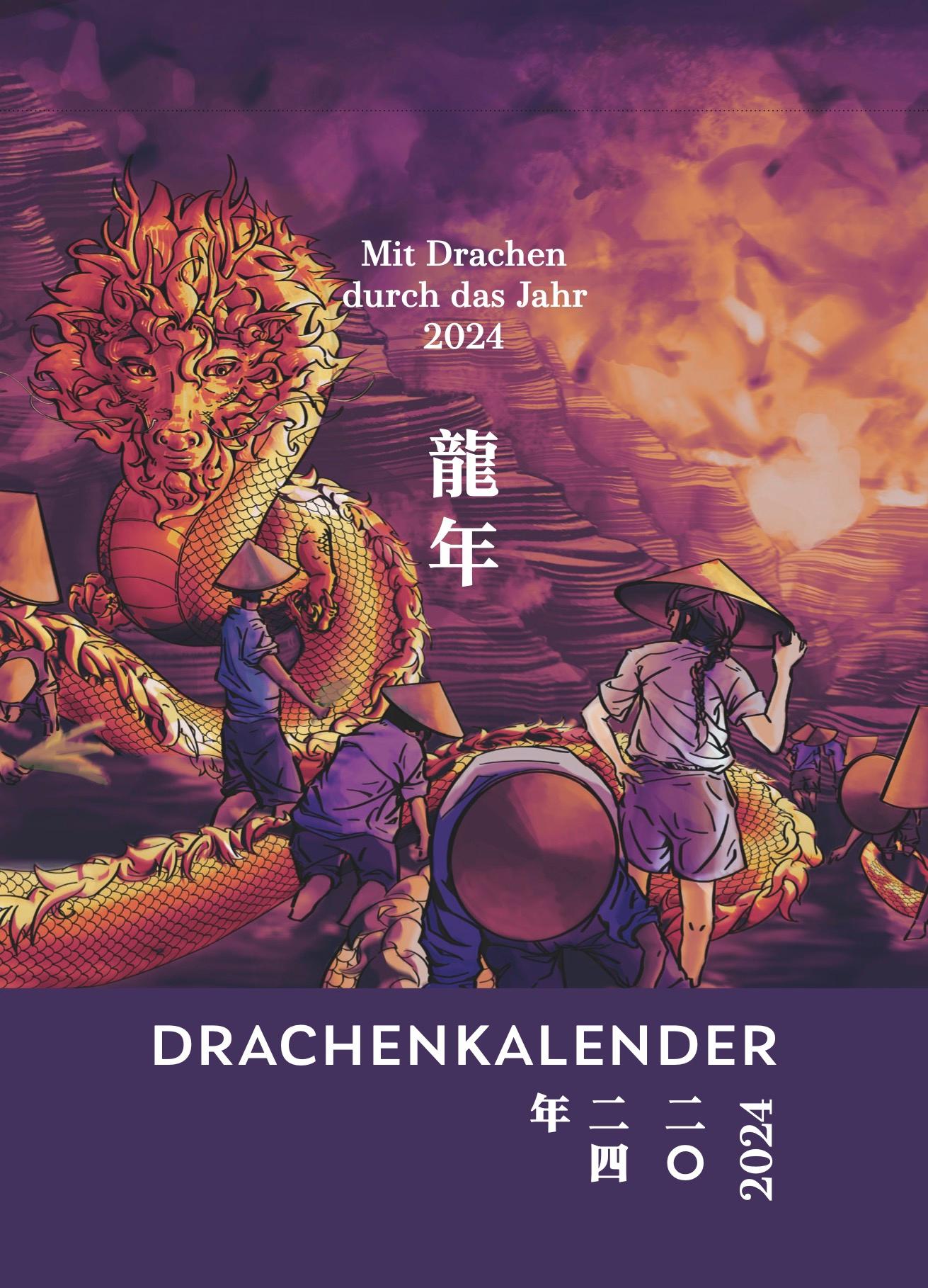 Cover: 9783943314793 | Drachenkalender | Mit Drachen durchs Jahr | Nora Frisch | Kalender