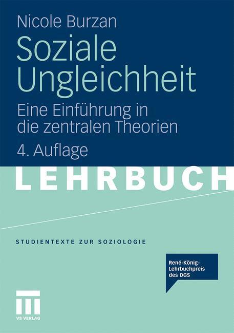 Cover: 9783531175348 | Soziale Ungleichheit | Eine Einführung in die zentralen Theorien