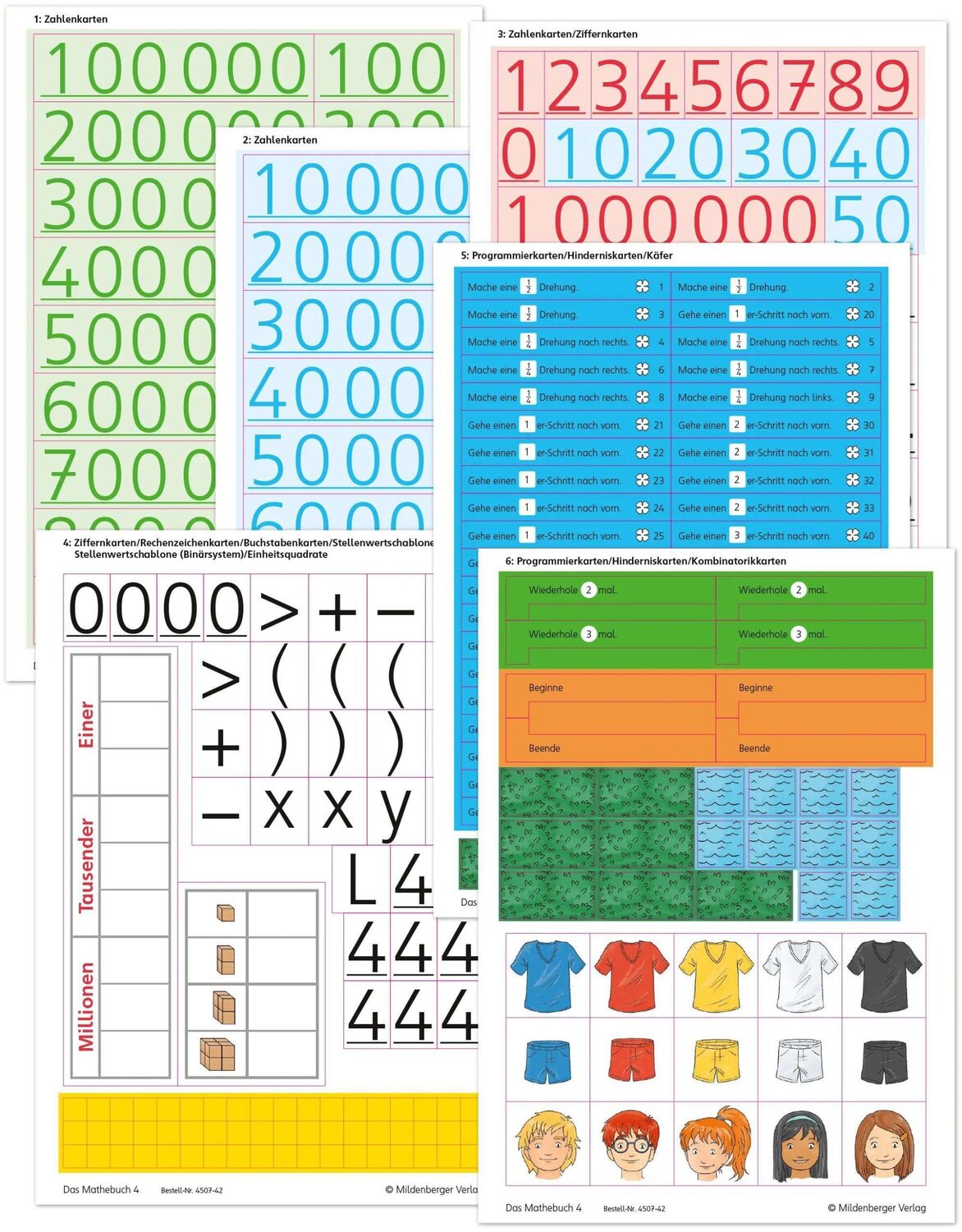 Cover: 9783619457427 | Das Mathebuch 4 Neubearbeitung - Arbeitsmaterial | Höfling (u. a.)